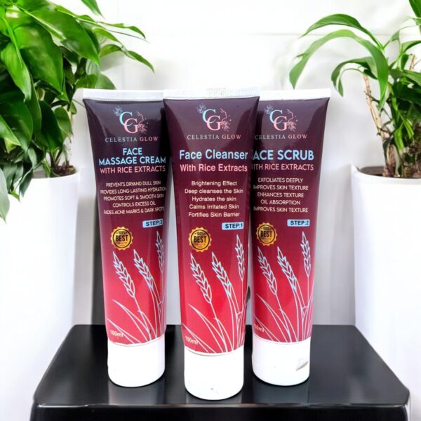 Brightening Rice Facial Kit